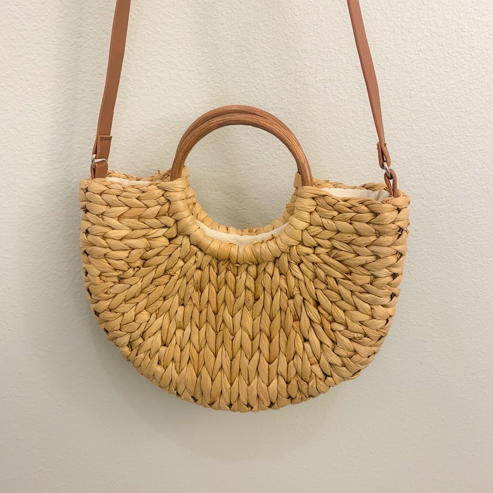 VICI Woven Crossbody Purse